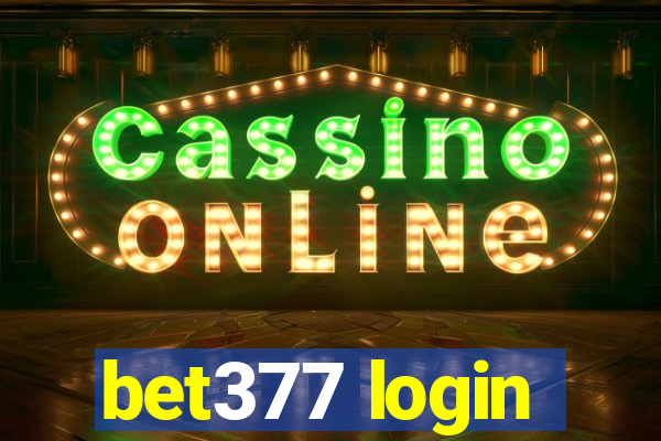 bet377 login